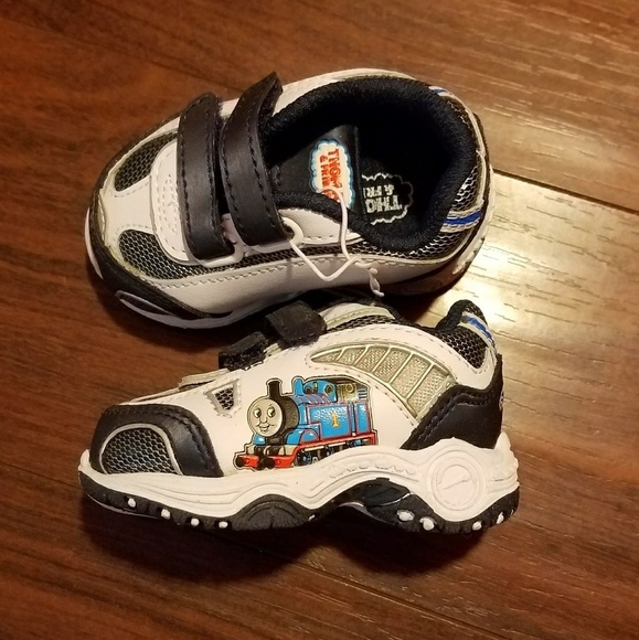 NWOT infant Thomas the train hard soles shoes sz 2 - Picture 1 of 5